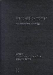 Front cover of War plays by women by Claire M. Tylee