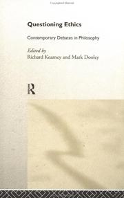 Cover of Questioning ethics by Richard Kearney