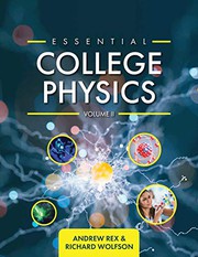 Cover of Essential College Physics Volume II by Andrew Rex