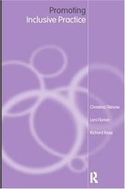 Cover of Promoting inclusive practice by Christina Tilstone