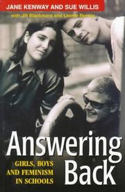 Cover of Answering Back by Jill Blackmore