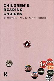 Cover of Children's reading choices by Christine Hall