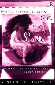 Front cover of When a young man falls in love by Vincent J. Rosivach
