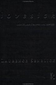 Cover of Lovesick by Laurence Senelick