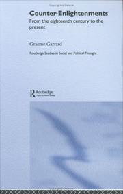 Cover of Counter-enlightenments by Graeme Garrard