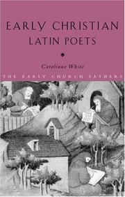 Front cover of Early Christian Latin poets by Carolinne White