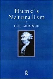 Front cover of Hume's naturalism by H. O. Mounce