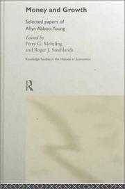 Cover of Money and Growth by Perry Mehrling