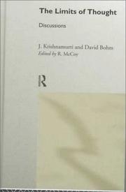 Front cover of The Limits of Thought by David Bohm