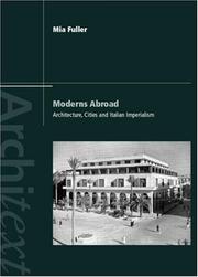 Cover of Moderns Abroad by Mia Fuller