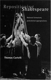 Cover of Repositioning Shakespeare by Thomas Cartelli