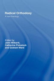 Cover of Radical orthodoxy by John Milbank