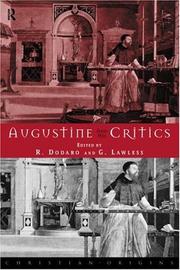 Cover of Augustine and his critics by Gerald Bonner
