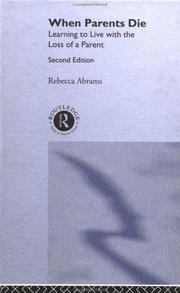 Cover of When parents die by Rebecca Abrams