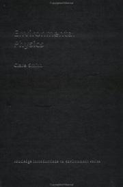 Cover of Environmental Physics by Clare Smith