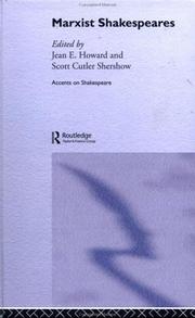Cover of Marxist Shakespeares by Jean E. Howard