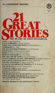 Cover of 21 Great Stories by Abraham Harold Lass