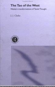 Cover of The Tao of the West by J. J. Clarke