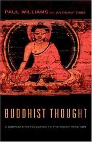 Cover of Buddhist thought by Williams, Paul