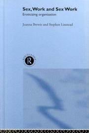Front cover of Sex, Work and Sex Work by Joanna Brewis