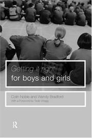 Cover of Getting It Right for Boys and Girls by Colin Noble