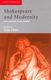 Cover of Shakespeare and modernity by Hugh Grady