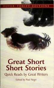 Front cover of Great Short Short Stories by Paul Negri