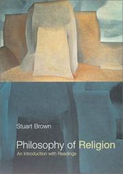 Front cover of Philosophy of Religion by Stuart Brown