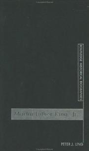 Front cover of Martin Luther King, Jr by Peter J. Ling