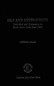 Cover of Self and Sovereignty by Ayesha Jalal