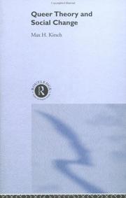 Front cover of Queer Theory and Social Change (Opening Out) by Max H. Kirsch