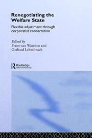 Front cover of Renegotiating the welfare state by Frans van Waarden