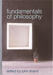 Front cover of Fundamentals of philosophy by John Shand