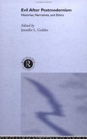 Cover of Evil After Postmodernism by Jennifer Geddes