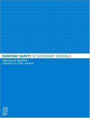 Front cover of Everyday Safety For Secondary Schools by Malcolm Griffin