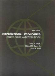 Front cover of International Economics by Dana M. Stryk