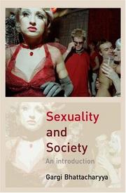 Front cover of Sexuality and Society by Bhattacharyya