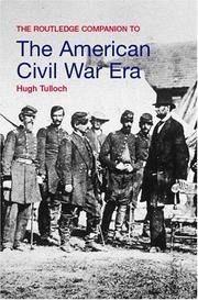 Front cover of The Routledge companion to the American Civil War era by Hugh Tulloch