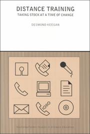 Cover of Distance Training by Desmond Keegan