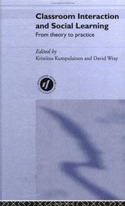 Cover of Classroom Interaction and Social Learning by Kri Kumpulainen