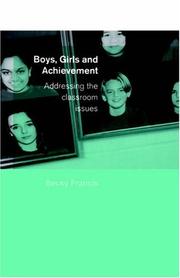 Front cover of Boys, Girls and Achievement by Becky Francis