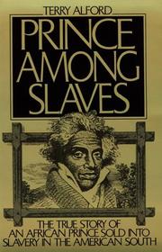 Front cover of Prince among slaves by Terry Alford