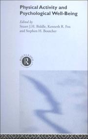Cover of Physical Activity and Psychological Well-Being by Stuart Biddle