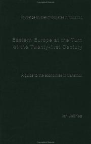 Front cover of Eastern Europe at the Turn of the Twenty-First Century by Ian Jeffries
