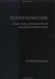 Cover of Geoinformation by Gottfried Konecny