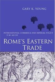 Cover of Rome's Eastern Trade by Gary K. Young