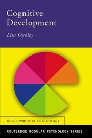 Cover of Cognitive development by Lisa Oakley