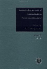 Cover of Routledge Encyclopedia of International Political Economy by R. J. Barry Jones