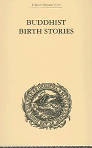 Front cover of Buddhist Birth Stories by T.W. Rhy Davids