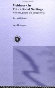 Cover of Fieldwork in educational settings by Sara Delamont